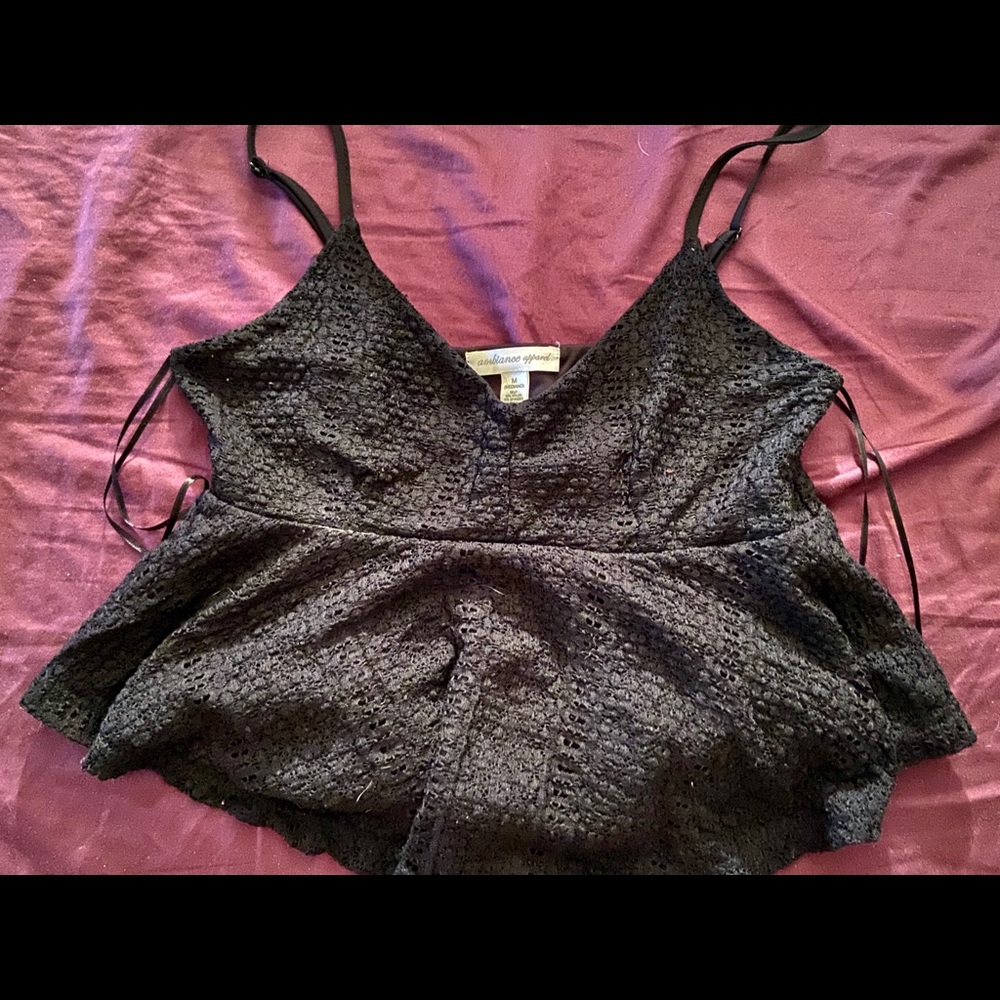 Crop top tank top